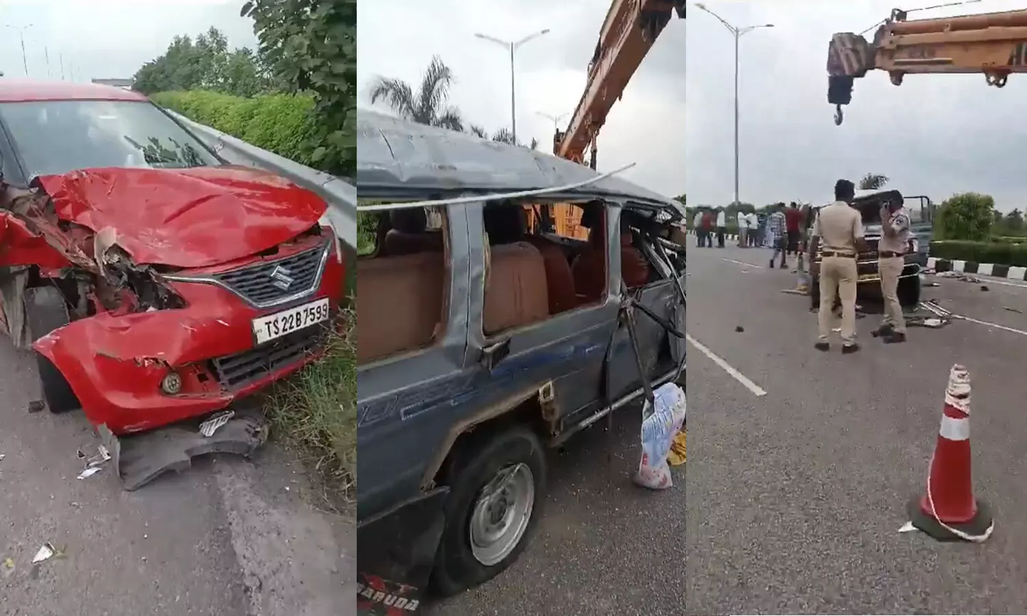 Four killed in Baleno-Toofan collision on Outer Ring Road