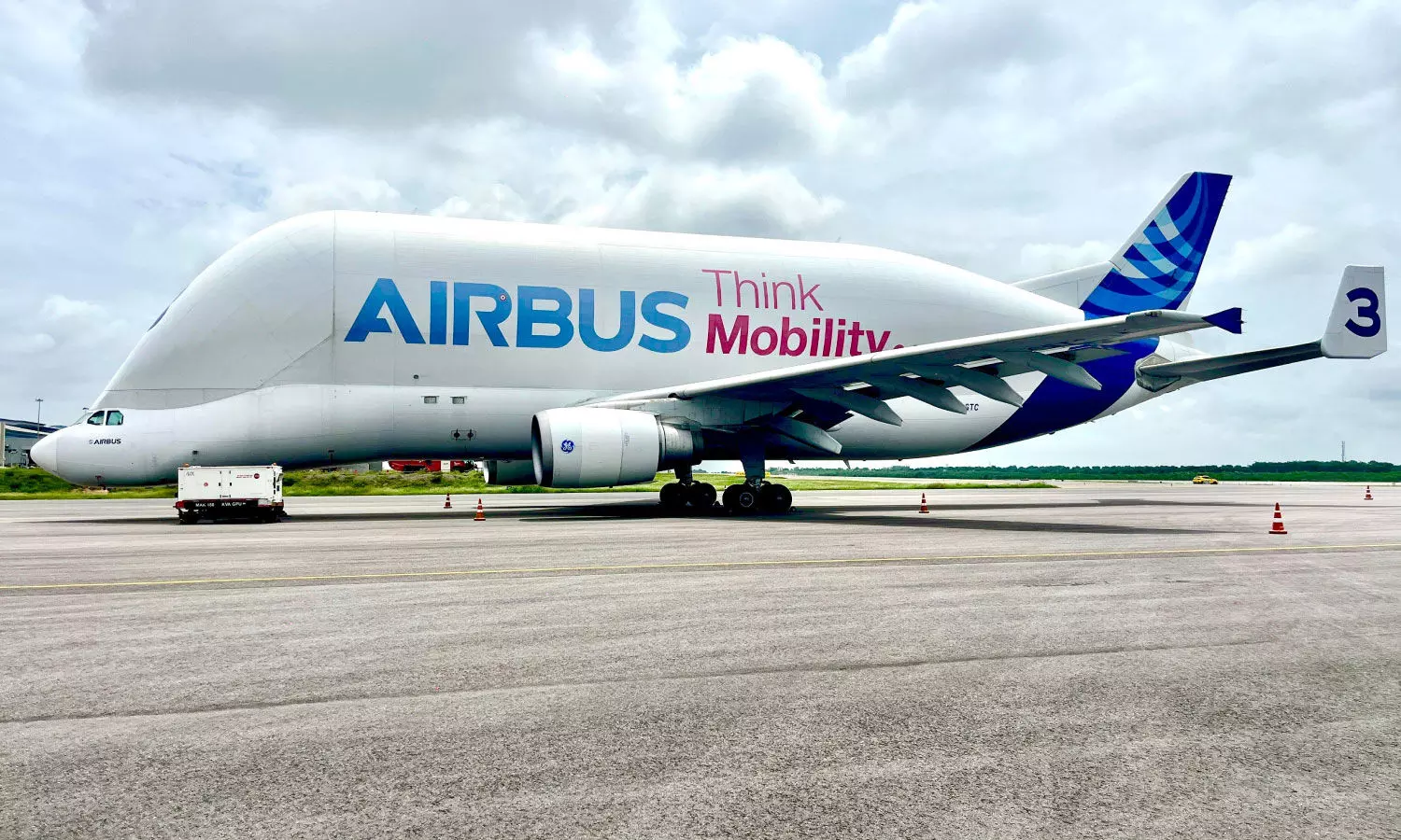 Airbus Beluga: Whale of the Sky lands at Rajiv Gandhi International Airport