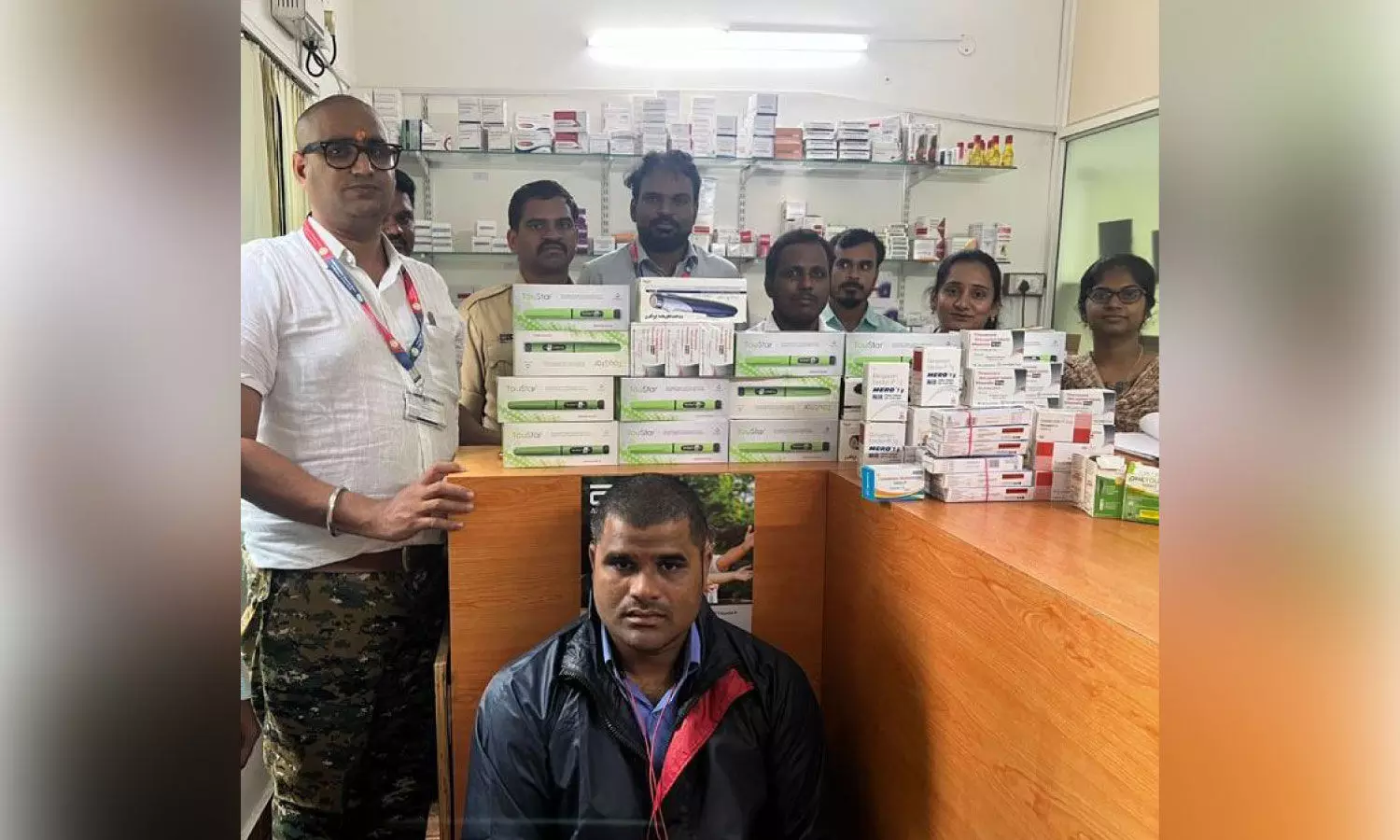 DCA seize expired drugs, illegal physicians samples in Secunderabad raid