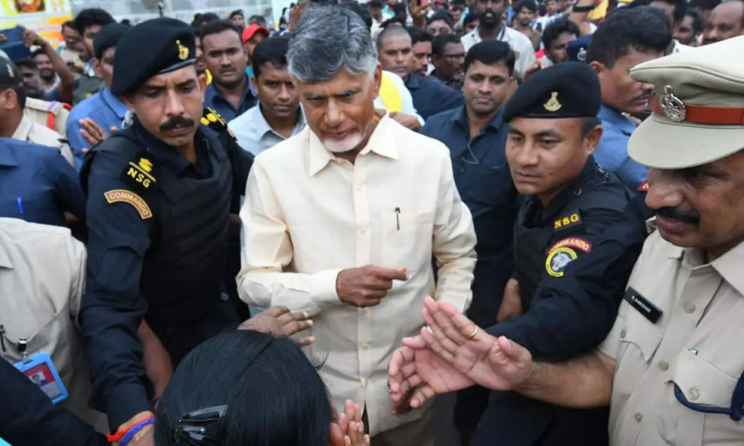 Chandrababu Naidu asks officials to expedite repair, relief measures