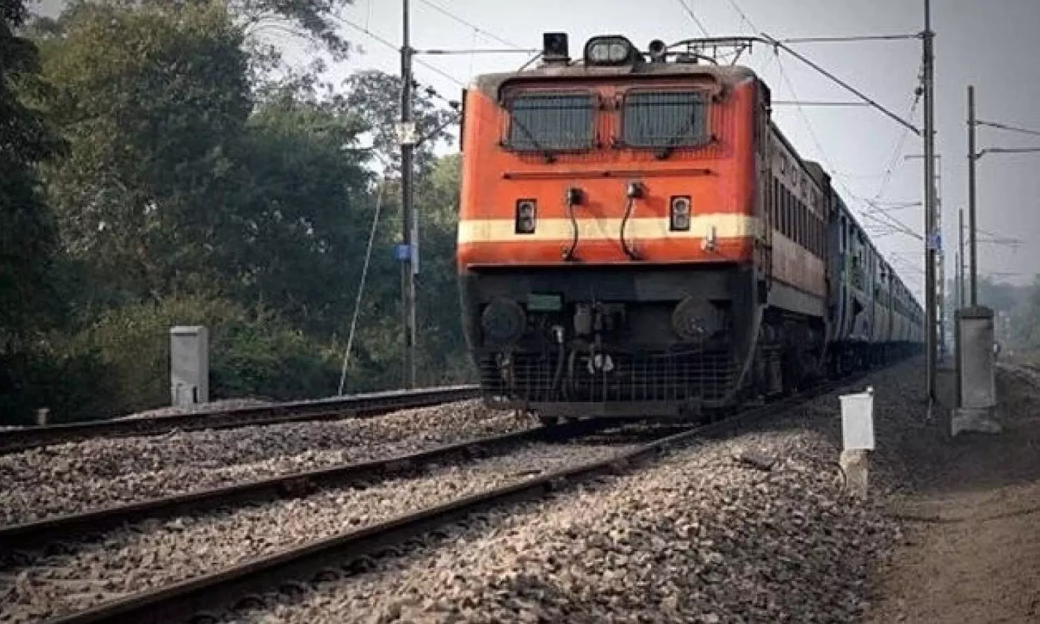 Man dies after being hit by train while crossing tracks at Cherlapally