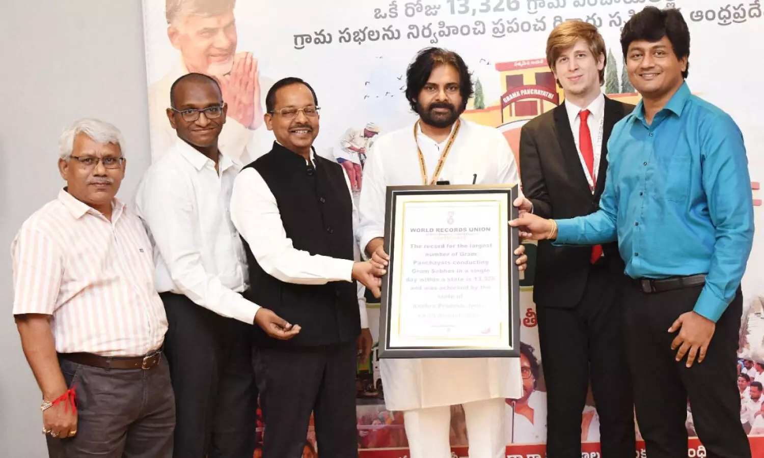 Pawan Kalyan’s dept in AP scores world record for 13,326 gram sabhas at a time