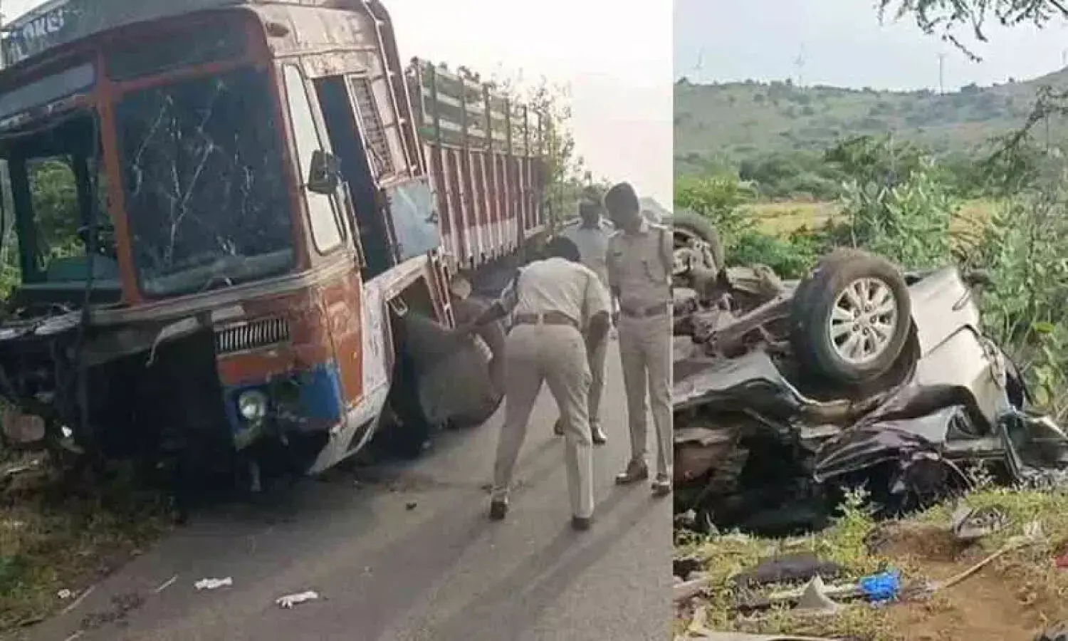 Seven killed in separate road accidents in Anantapur, Tirupati districts