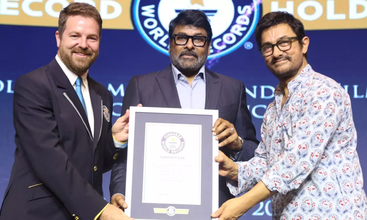 Chiranjeevi enters Guinness Records for iconic dance legacy in 156 Films