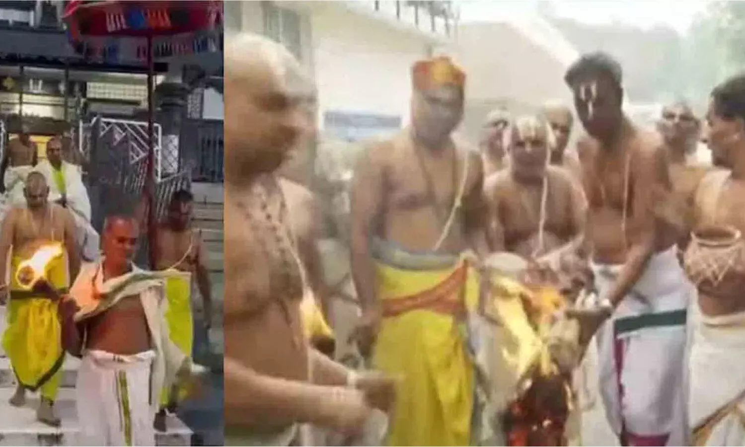 TTD conducts Shanti Homam at Srivari temple after laddu adulteration incident