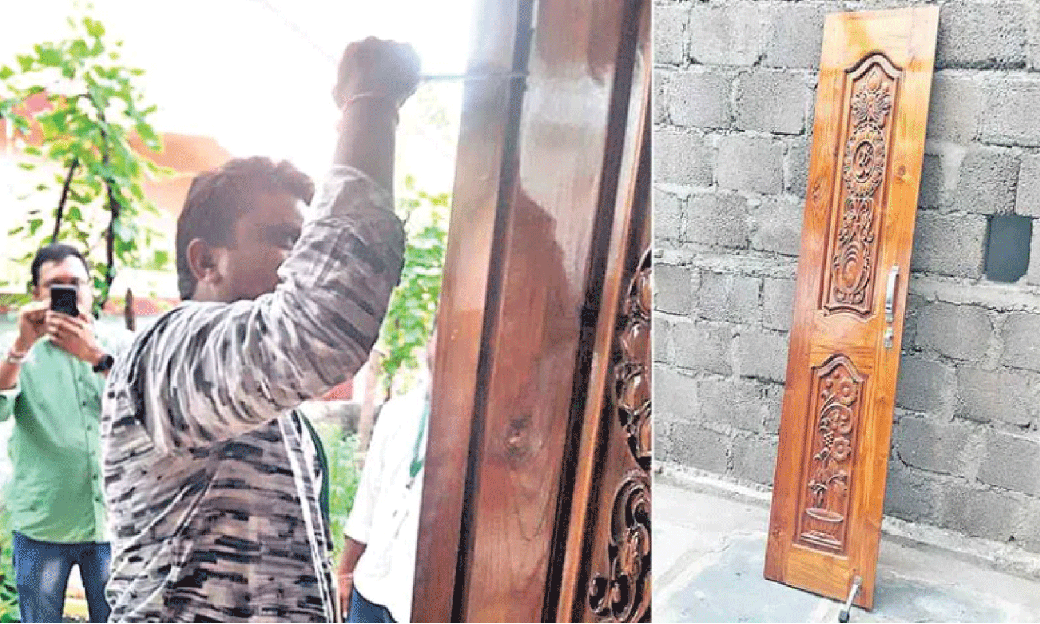 Bank officials harass farmer over unpaid loan, remove house door in Nenella