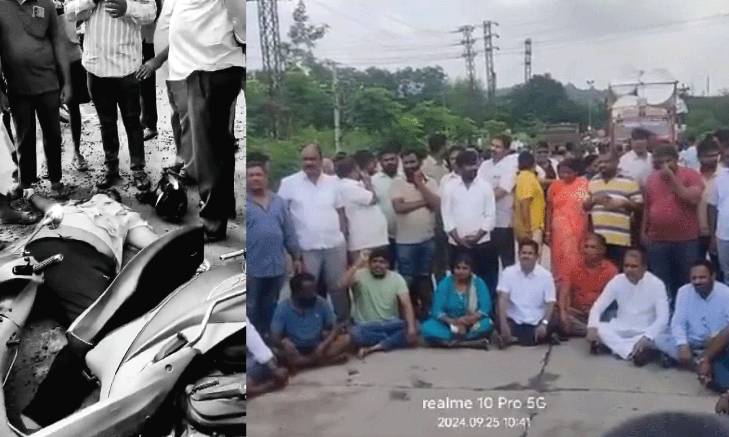 Former MPTCs husband dies in road accident near Jawaharnagar dumping yard