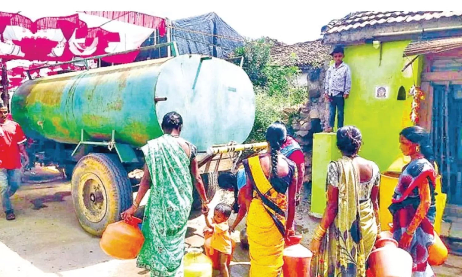 Water crisis in Jukkal constituency leaves residents struggling during festival