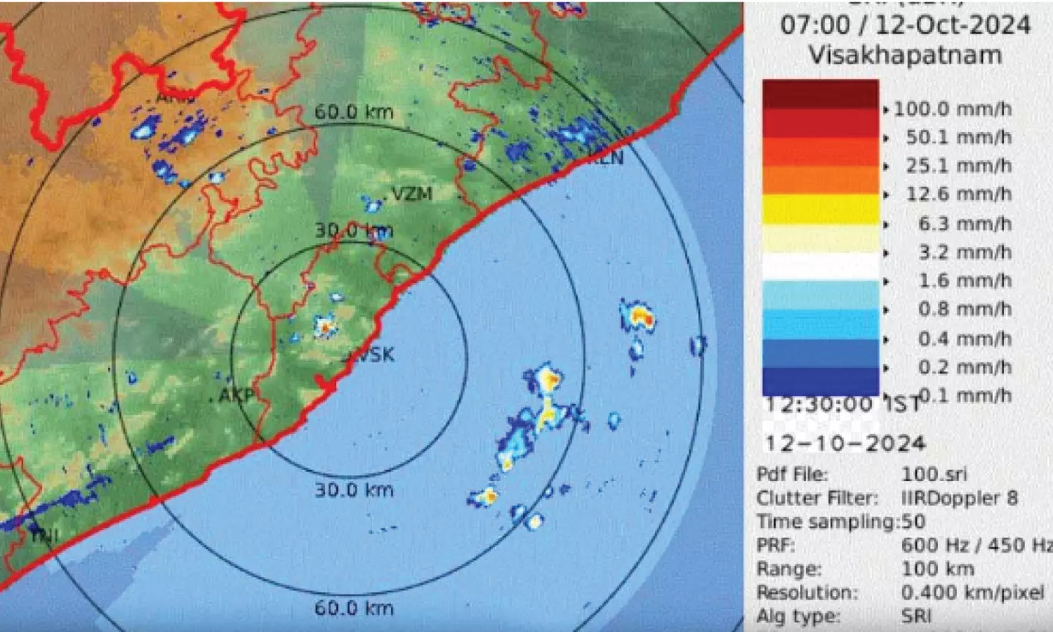 Cyclone threat looms over Andhra Pradesh, heavy rains expected in coastal, Rayalaseema districts