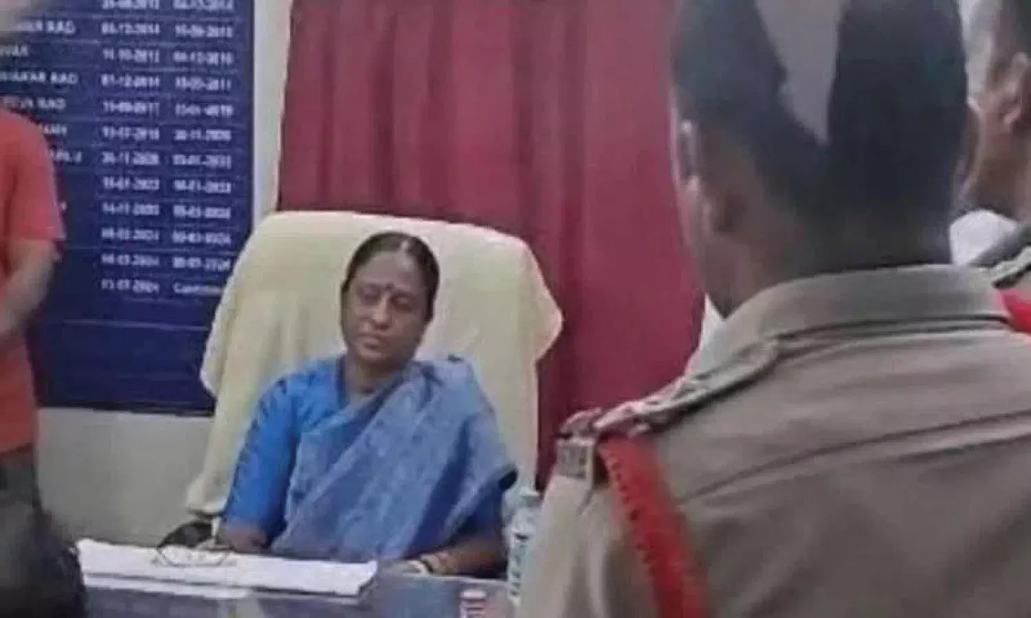 Minister Konda Surekha confronts police officials, sparks another controversy