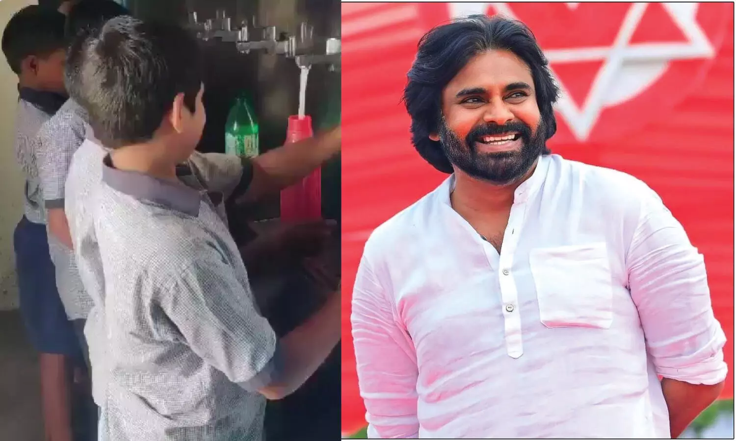 Deputy CM Pawan Kalyan resolves four-year drinking water issue at Gollaprolu School