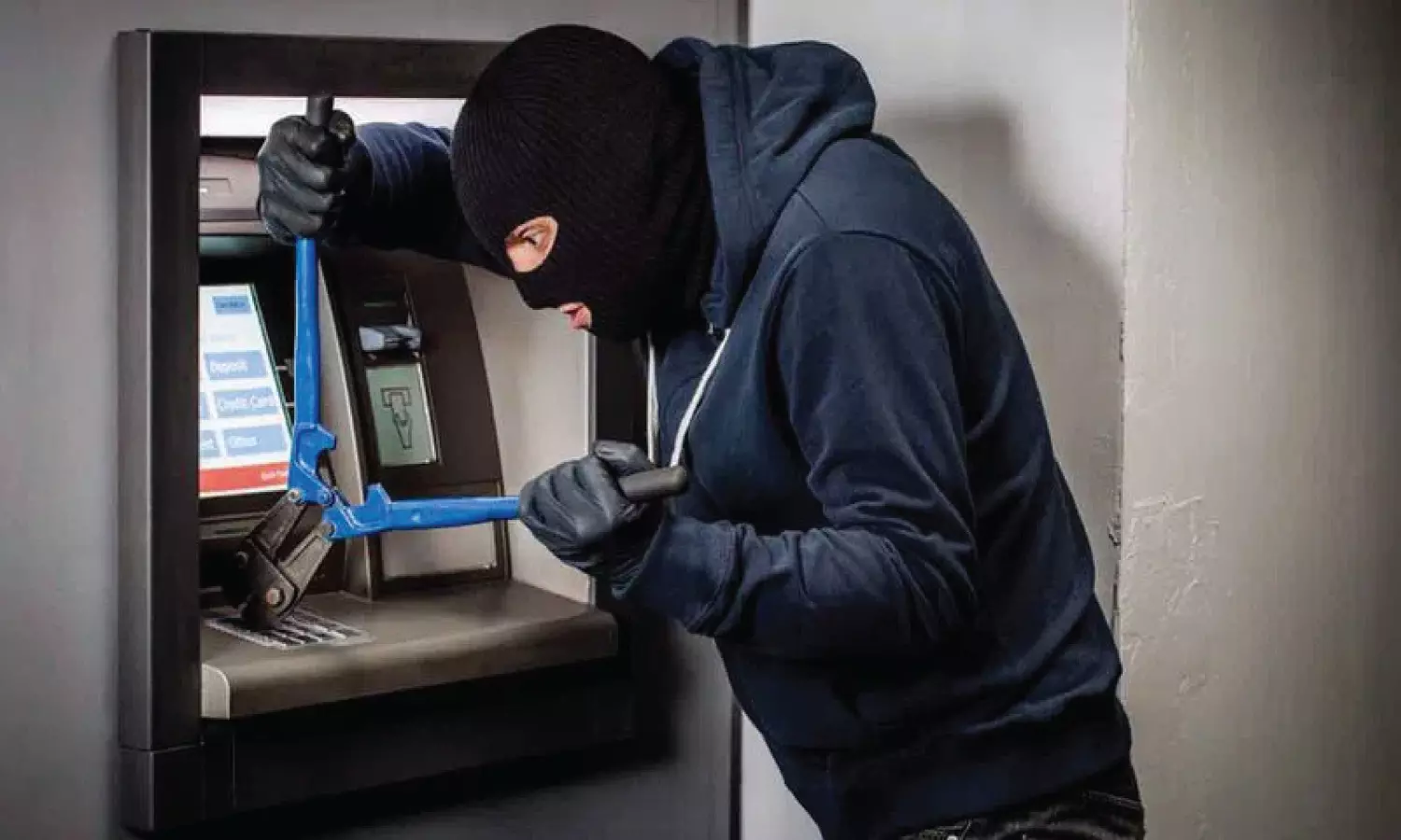 Thieves vandalise ATMs in Old Bowenpally, escape with Rs 20,000